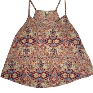 Anthropologie Paisley Tank Top, M